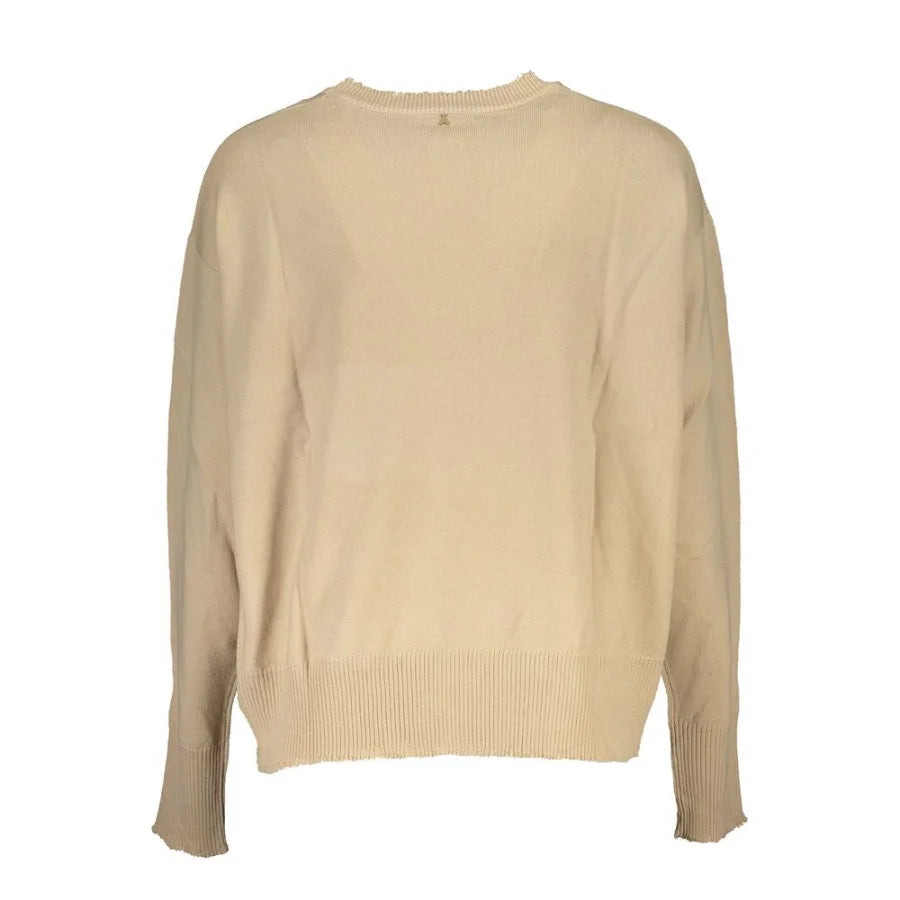 Patrizia Pepe Beige Tessuto Womens Sweater