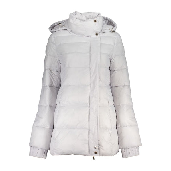 Patrizia Pepe Coats & Jackets - Bianco Poliammide Women Jacket