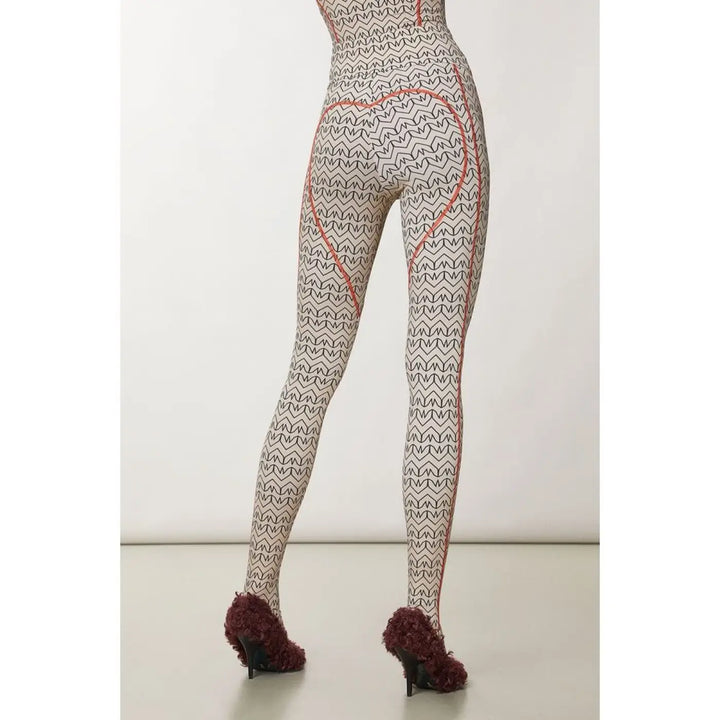 Patrizia Pepe Bicolor Polyamide Jumpsuit