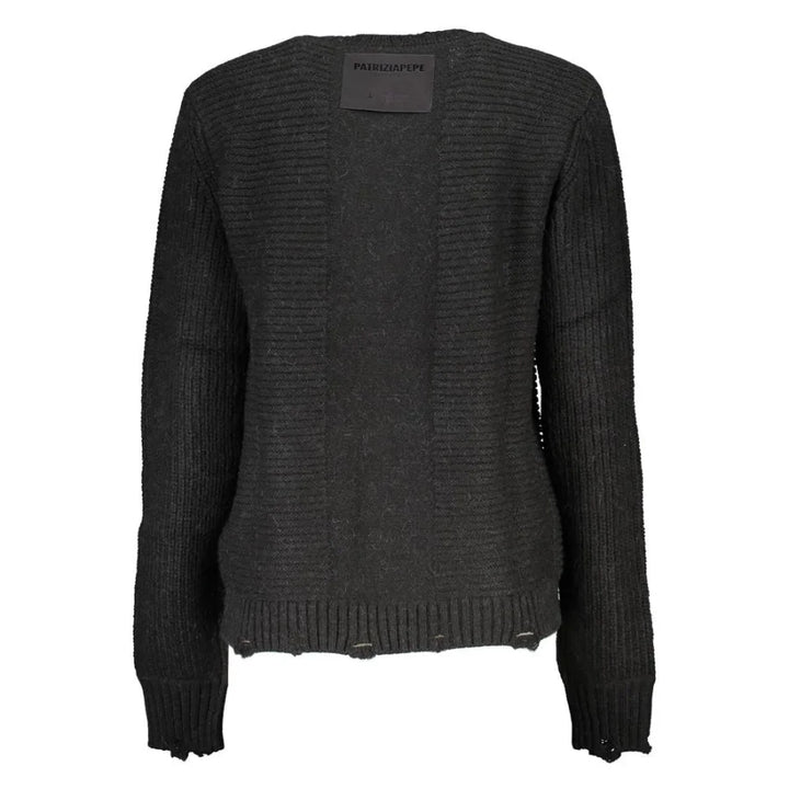 Patrizia Pepe Black Acrylic Women’s Sweater