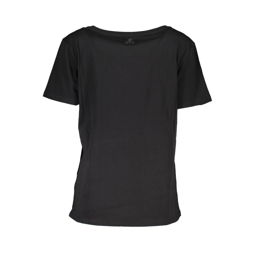 Patrizia Pepe - Black Cotton Women T-Shirt