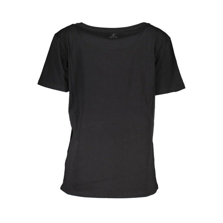 Patrizia Pepe - Black Cotton Women T-Shirt
