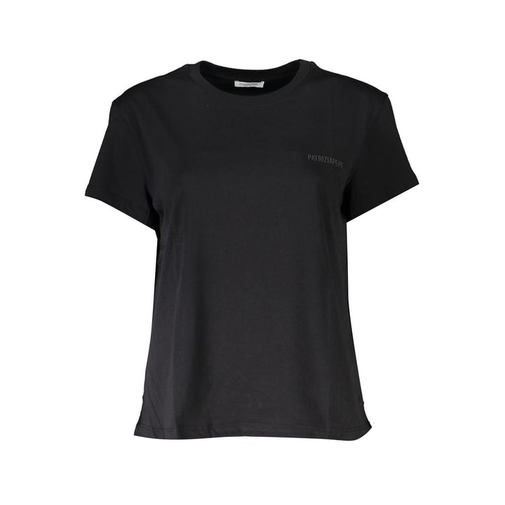 Patrizia Pepe - Black Organic Cotton Women T-Shirt