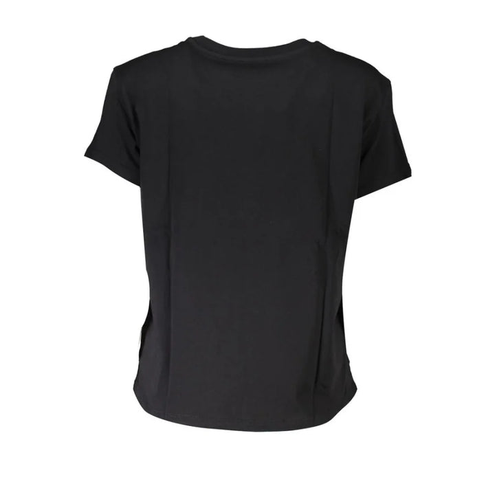 Patrizia Pepe Black Organic Cotton Women T-Shirt