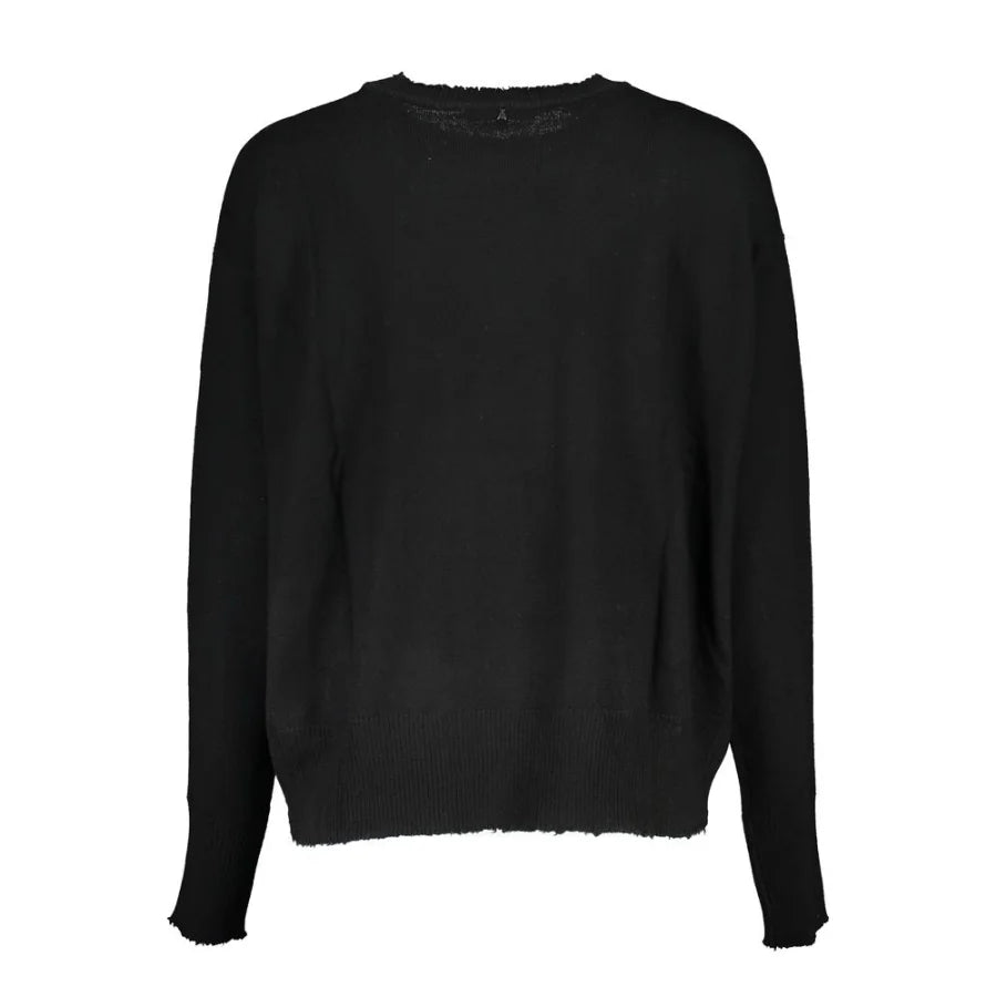 Patrizia Pepe Black Tessuto Women Sweater