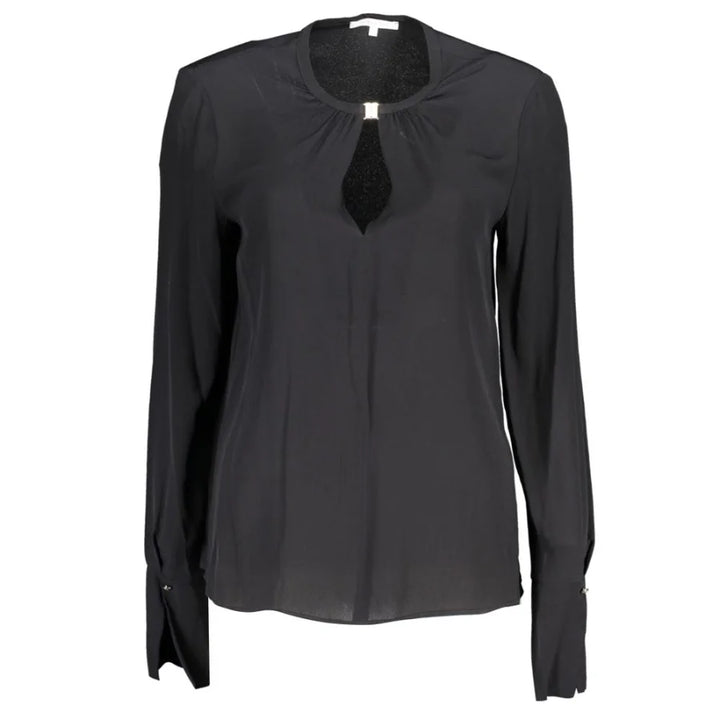 Patrizia Pepe ’Black Viscose Women’s Blouse’