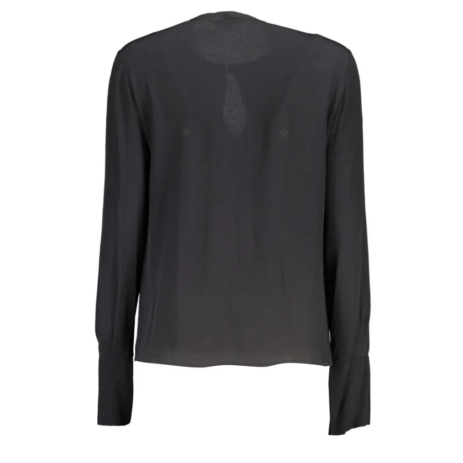 Patrizia Pepe ’Black Viscose Women’s Blouse’