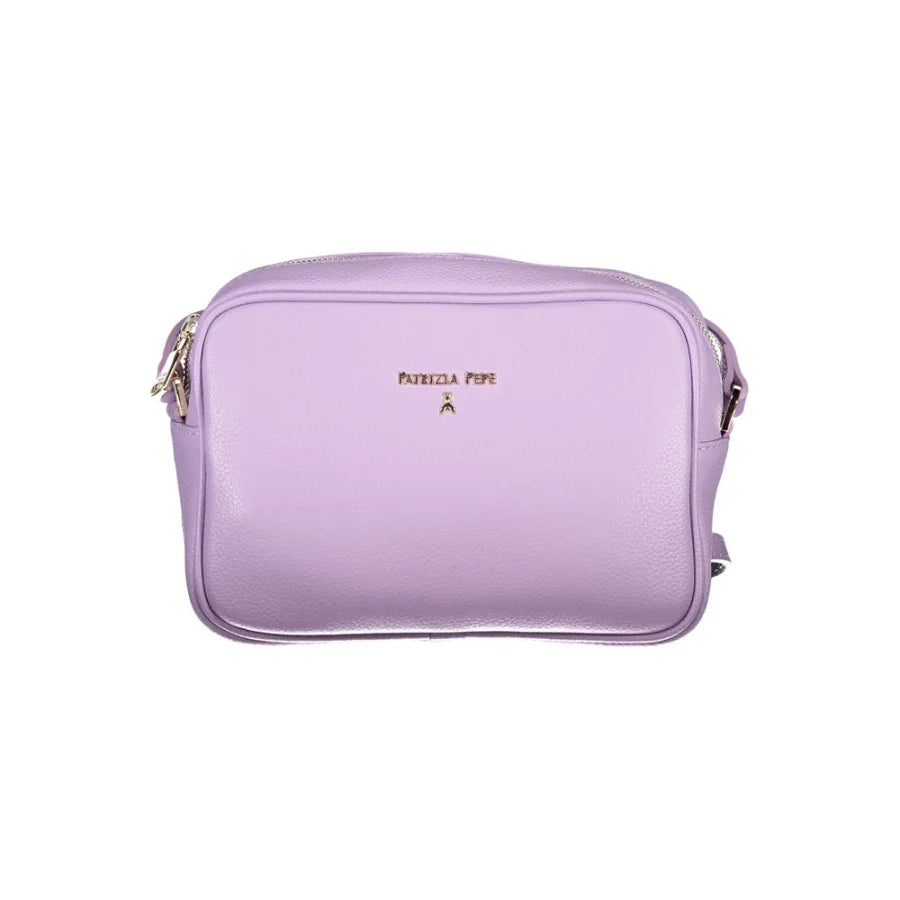 Patrizia Pepe Viola Polyurethane Women Shoulder Bag