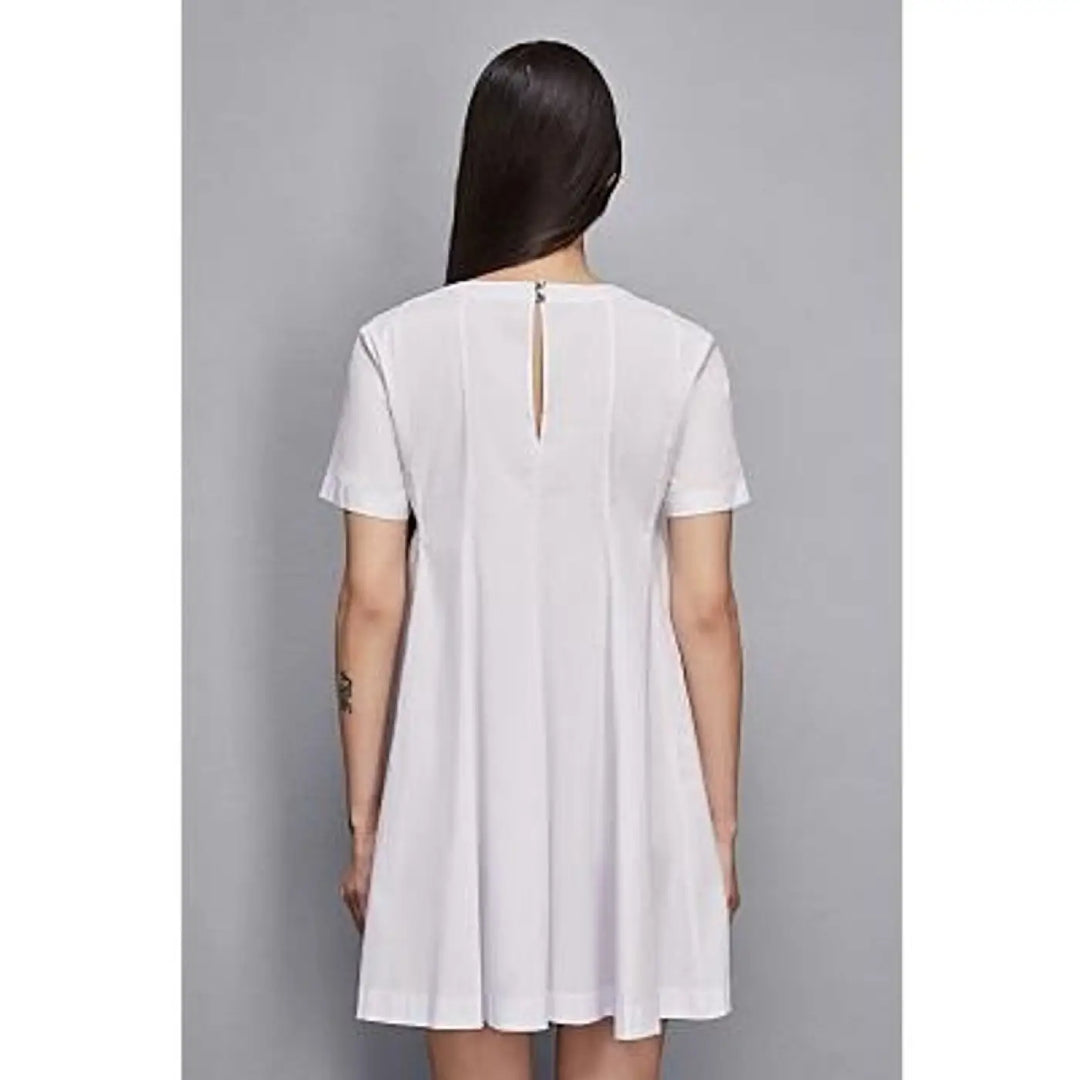 Patrizia Pepe White Cotton Casual Dress
