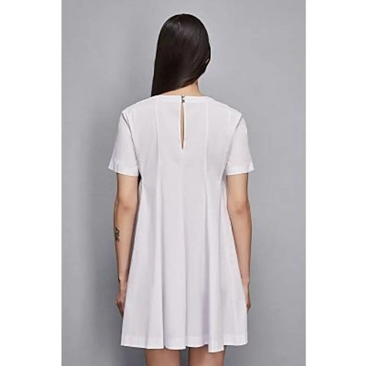 Patrizia Pepe White Cotton Casual Dress