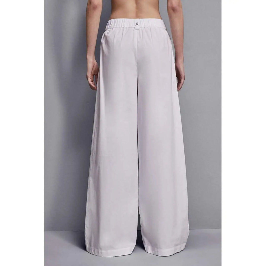 Patrizia Pepe White Cotton Casual Pants