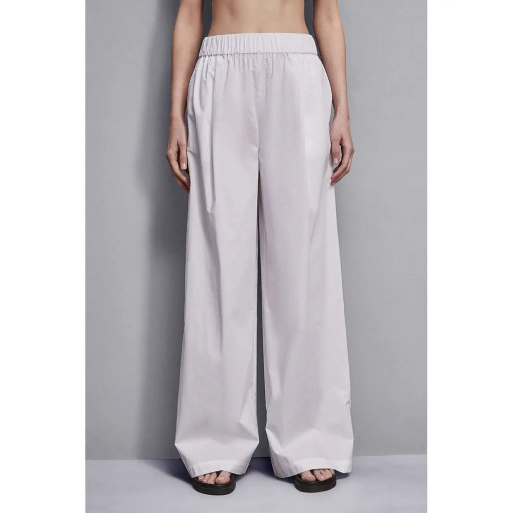 Patrizia Pepe White Cotton Casual Pants