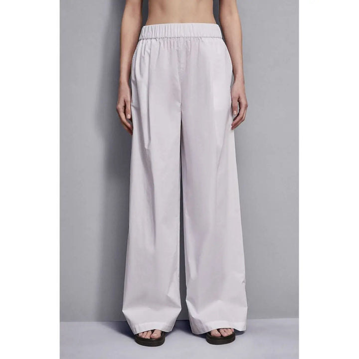 Patrizia Pepe White Cotton Casual Pants