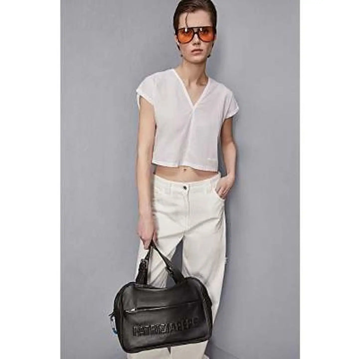 Patrizia Pepe White Cotton T-shirt