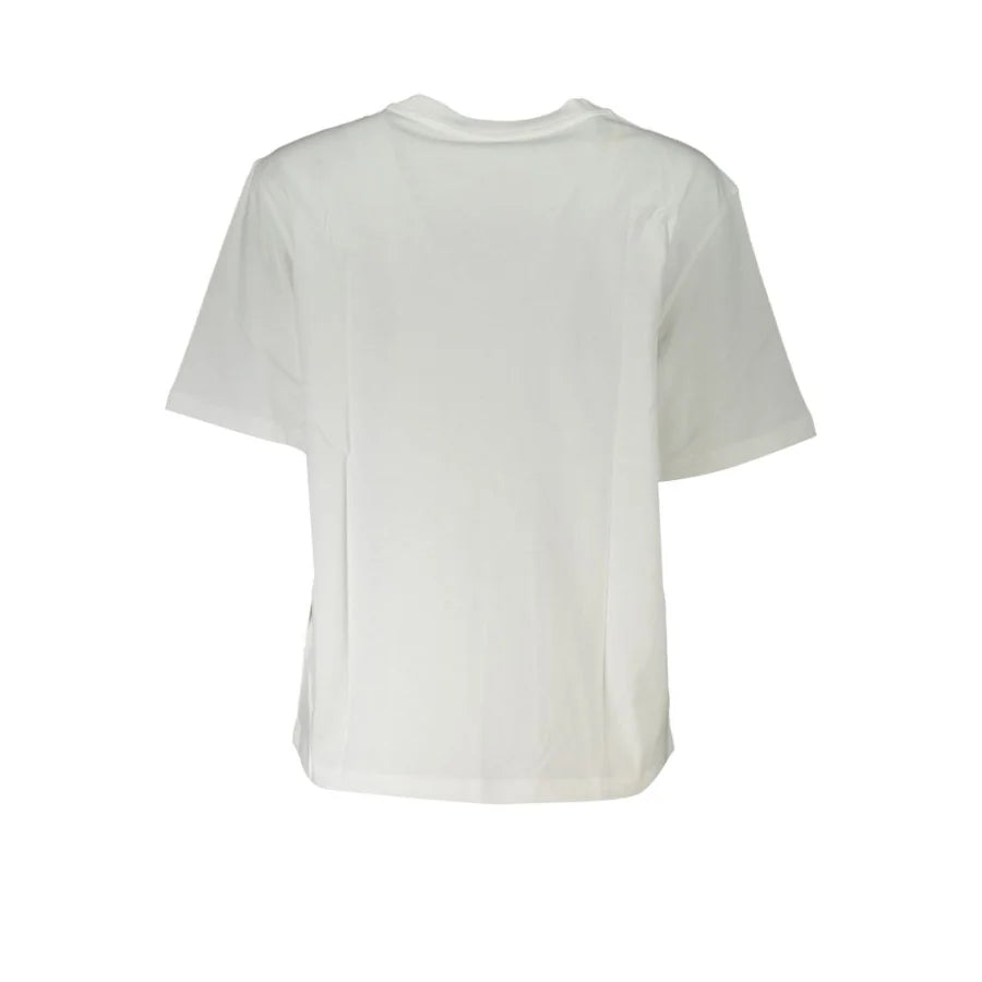 Patrizia Pepe White Cotton Women T-Shirt