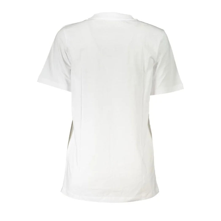 Patrizia Pepe White Organic Cotton Women’s T-Shirt