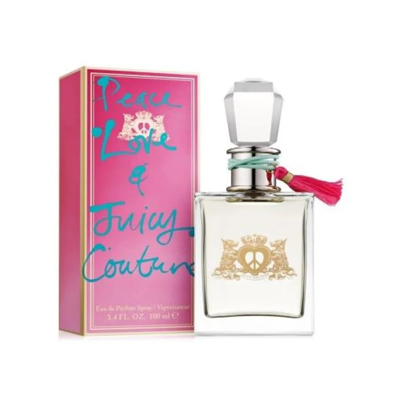 Peace Love & Juicy Couture Eau Invigorating Fruity Floral Perfume Women’s