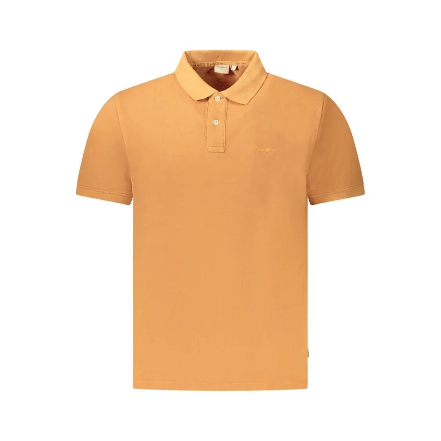Pepe Jeans Arancione Cotton Men Polo