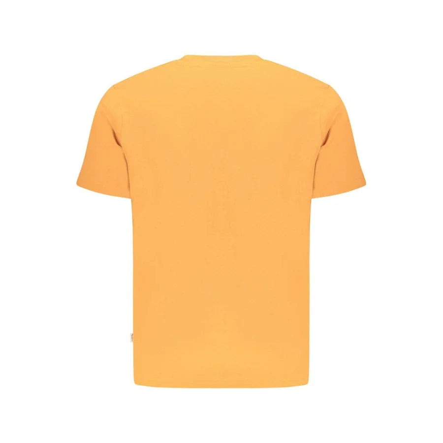 Pepe Jeans Arancione Cotton Men T-Shirt