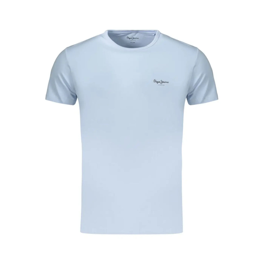 Pepe Jeans Azzurro Cotton Mens T-shirt