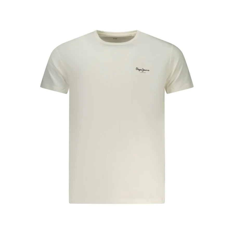 Pepe Jeans Bianco Cotton Men’s T-Shirt