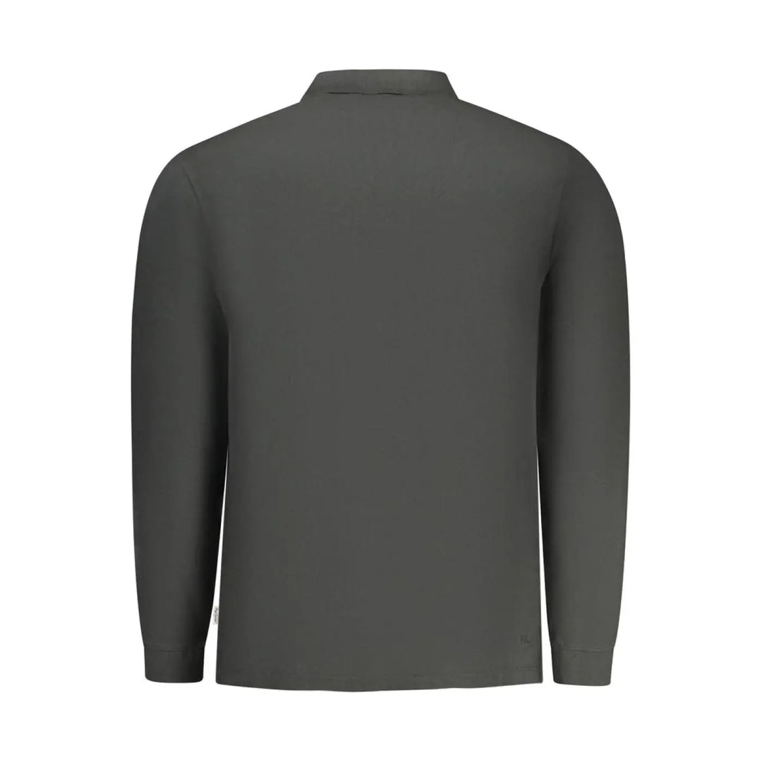 Pepe Jeans Black Cotton Men Polo Shirt