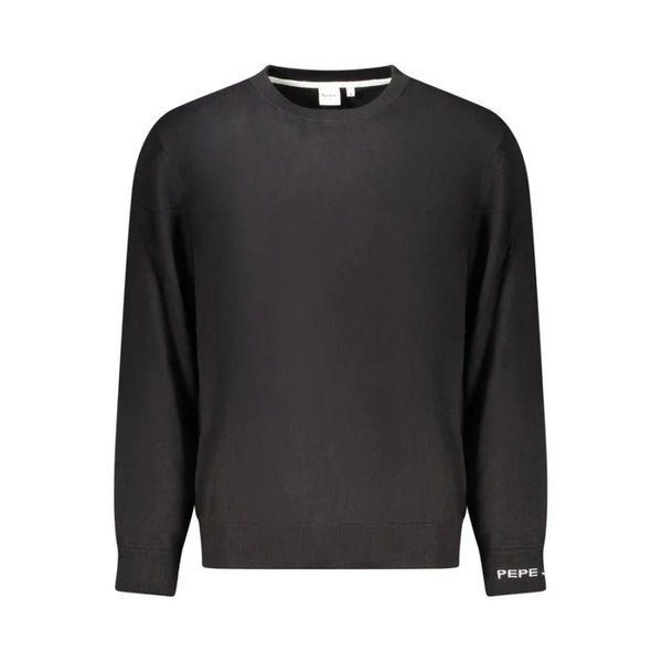 Pepe Jeans Black Cotton Men’s Sweater