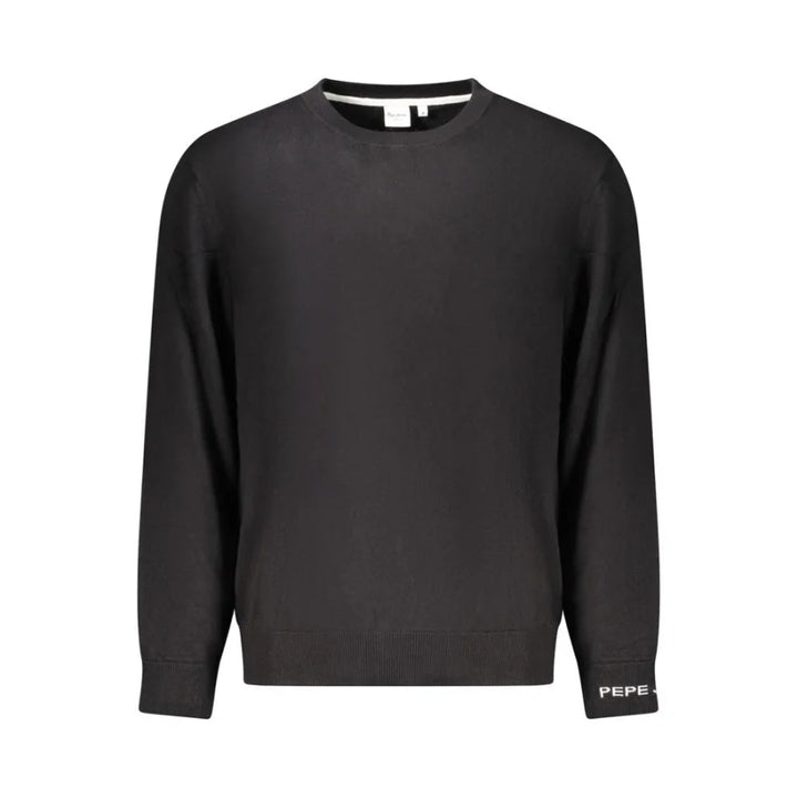 Pepe Jeans Black Cotton Men’s Sweater