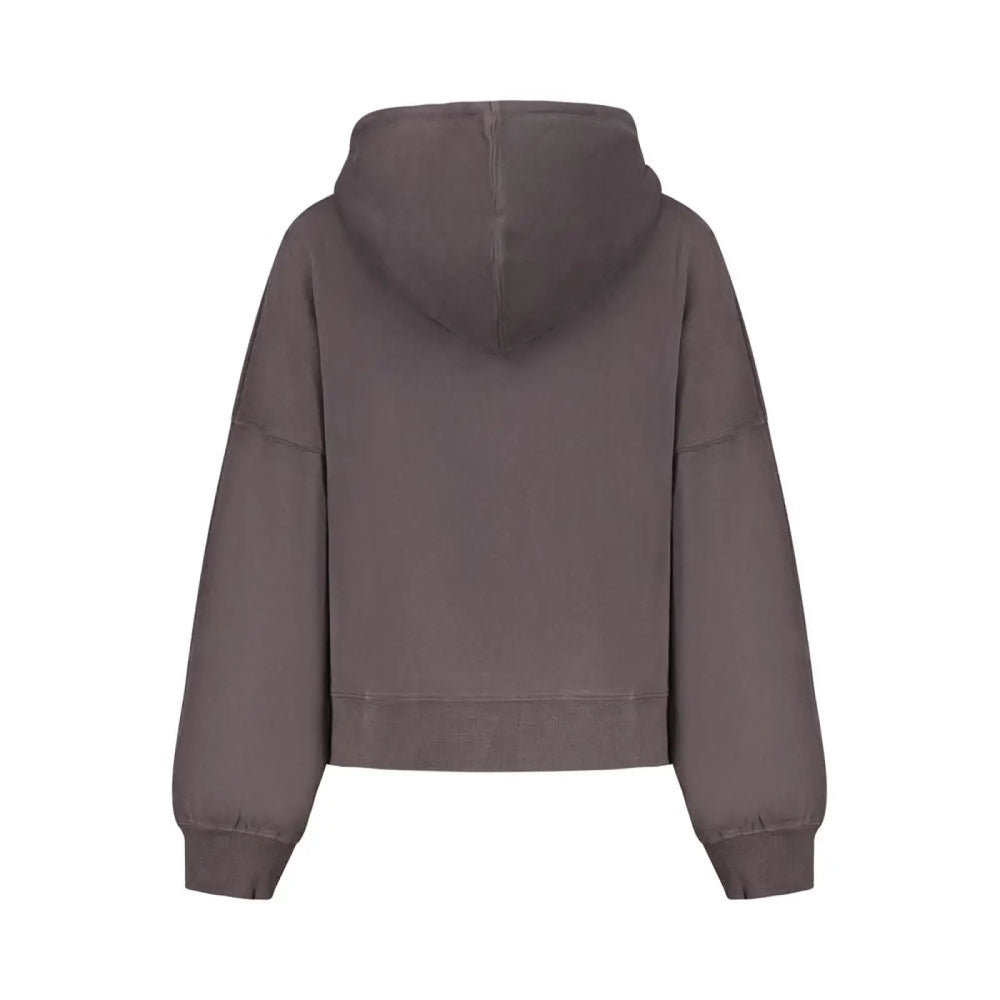 Pepe Jeans Black Cotton Women Sweatshirt