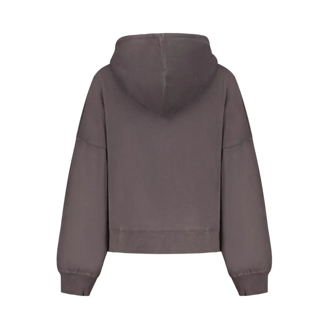 Pepe Jeans Black Cotton Women Sweatshirt