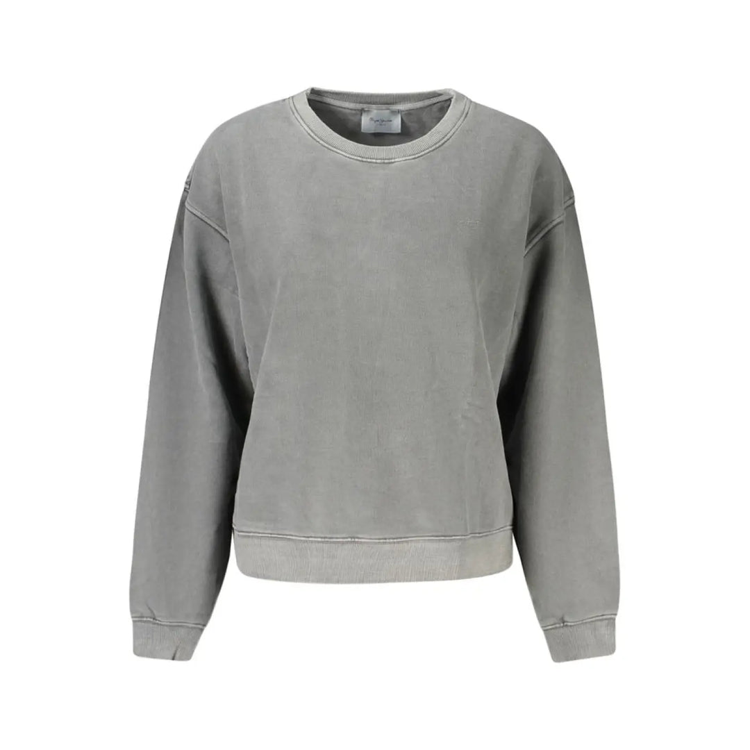 Pepe Jeans Black Cotton Women’s Sweatshirt