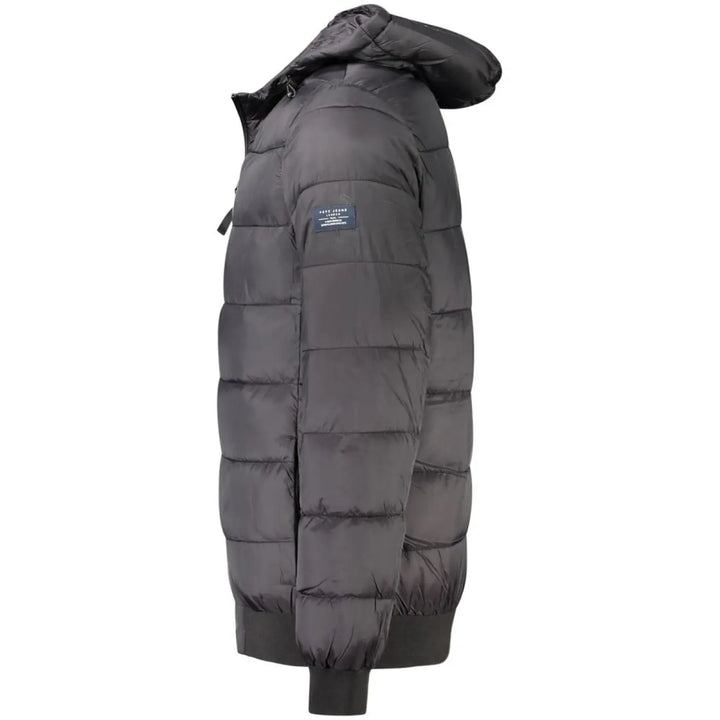 Pepe Jeans Black Polyamide Jackets &amp; Coat