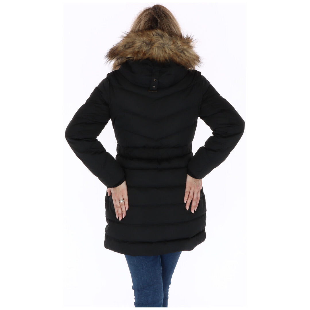 Pepe Jeans Coats &amp; Jackets - Black Polyester Coat
