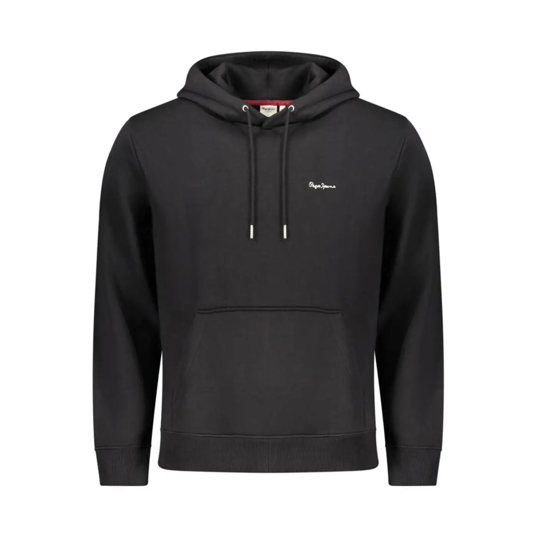 Pepe Jeans Black Polyester Men’s Sweatshirt