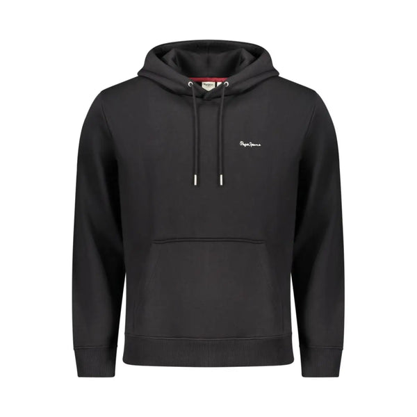 Pepe Jeans Black Polyester Men’s Sweatshirt