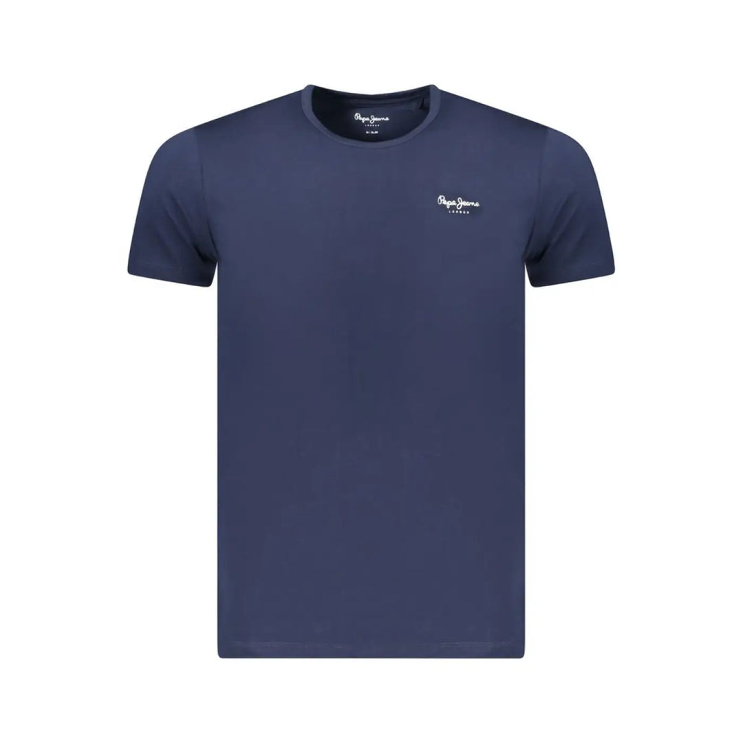 Pepe Jeans Blu Cotton Men T-shirt