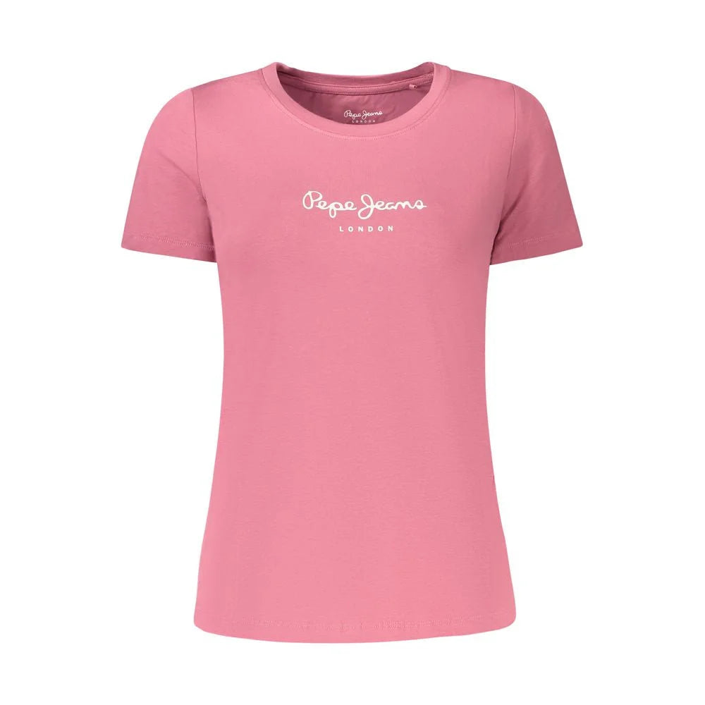 Pepe Jeans Bold Rosa Long Sleeve T Shirt for Effortless Chic Style