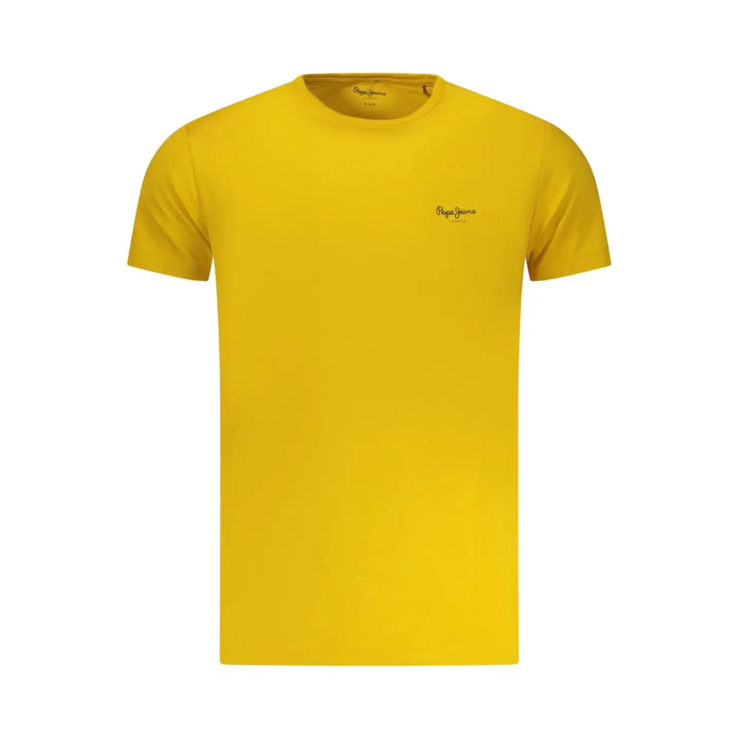 Pepe Jeans Giallo Cotton Men’s T-shirt