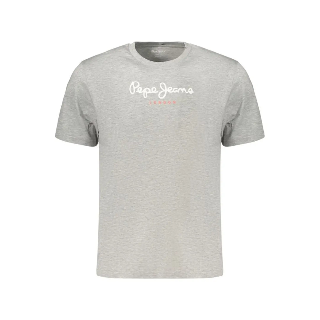 Pepe Jeans Gray Cotton Men’s T-shirt
