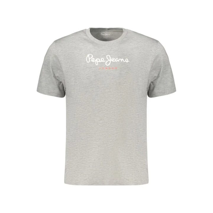 Pepe Jeans Gray Cotton Men’s T-shirt