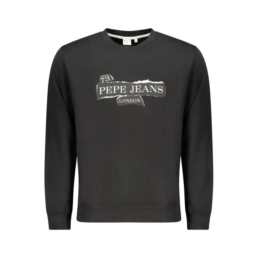 Pepe Jeans Nero Cotton Men’s Sweatshirt