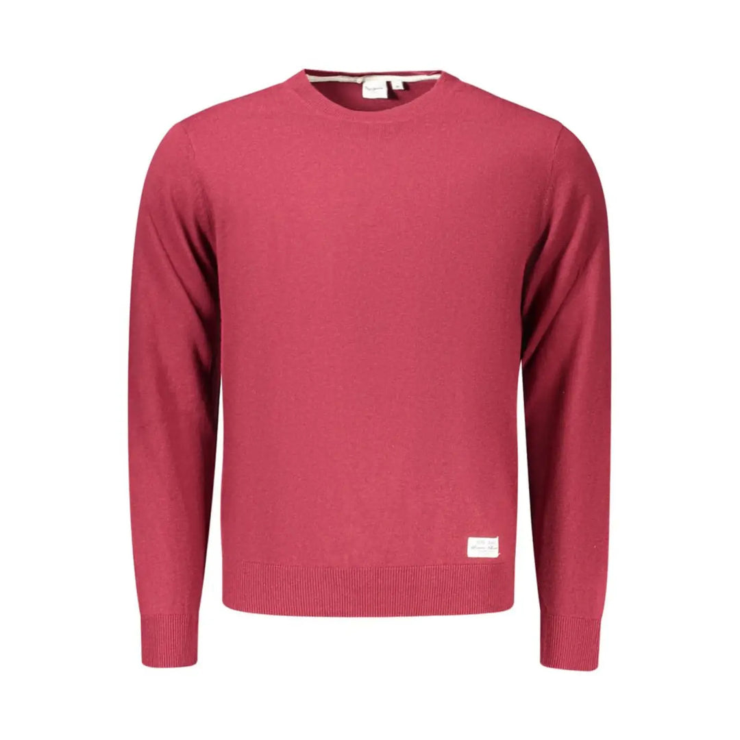 Pepe Jeans Red Cotton Mens Sweater