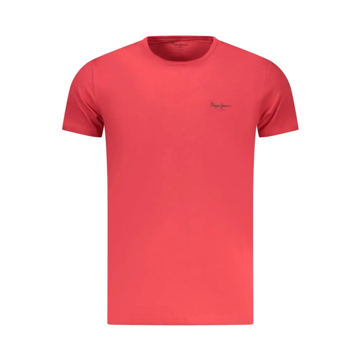 Pepe Jeans Rosso Cotton Men’s T-Shirt