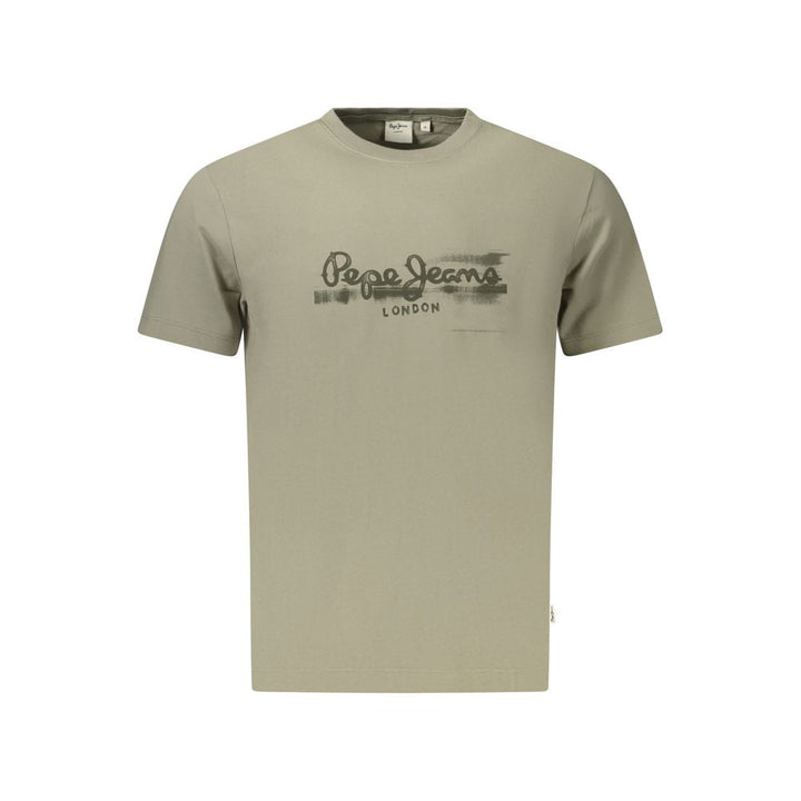 Pepe Jeans Verde Cotton Men T-shirt