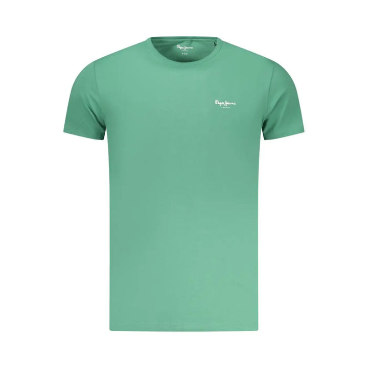 Pepe Jeans Verde Cotton Men’s T-Shirt