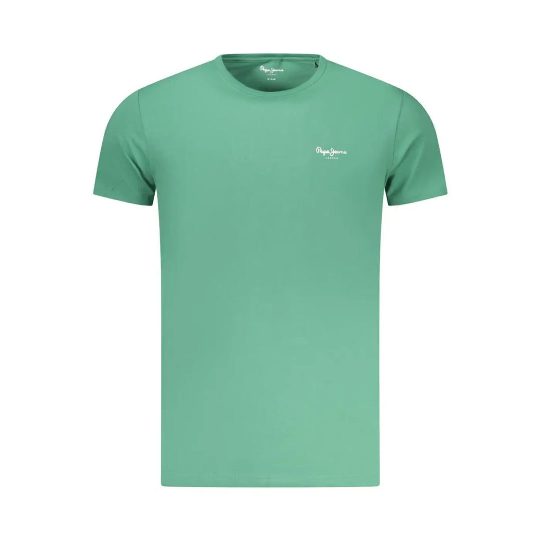 Pepe Jeans Verde Cotton Men’s T-Shirt