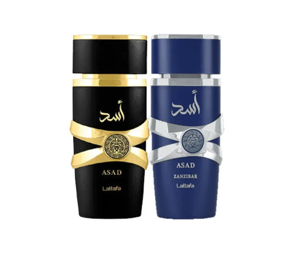 The Perfume Box Men’s Cologne - Lattafa Asad Zanzibar Bundle Unleashes Woody Notes