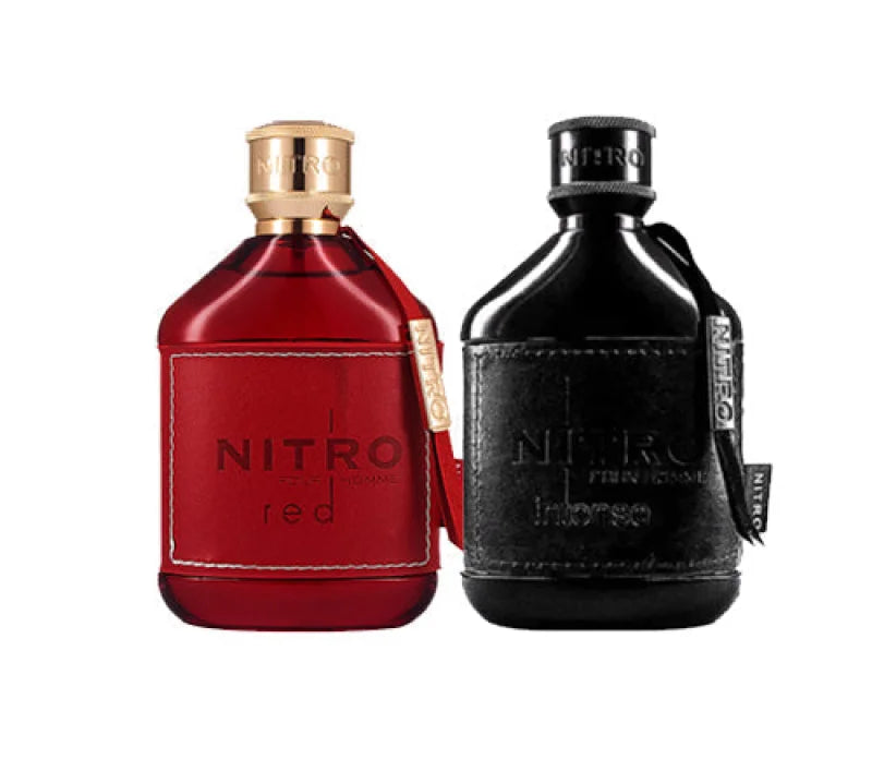 Dumont Nitro Red Intense Bundle Vibrant Citrus Spice Men’s Cologne The Perfume Box