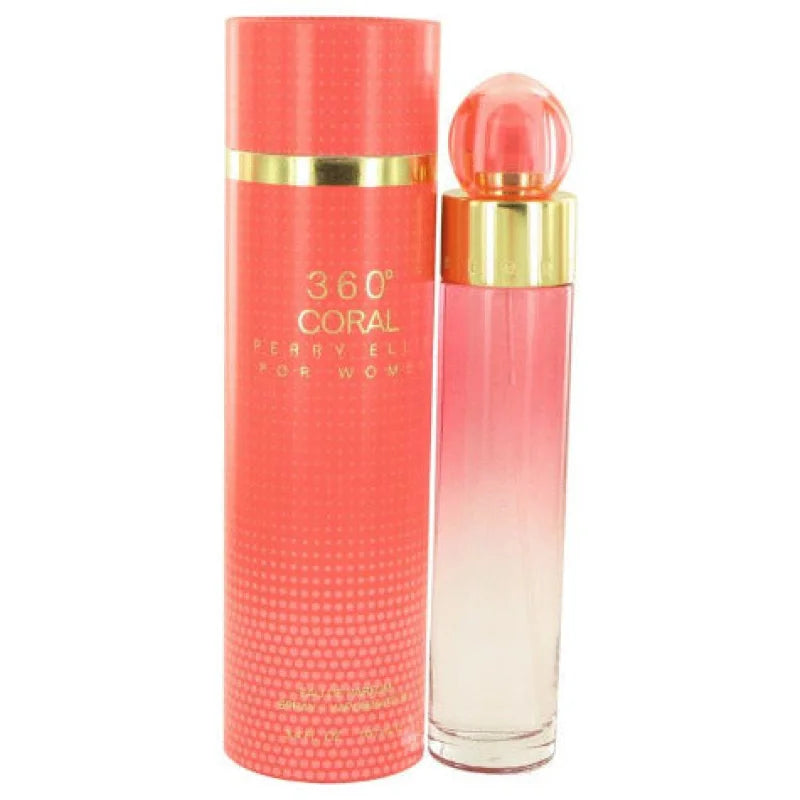 Sensual Perry Ellis Coral Perfume with Italian Bergamot and Pink Pepper Women’s