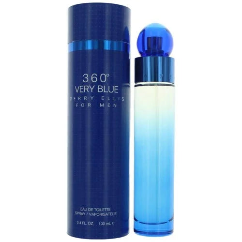 Perry Ellis 360 Very Blue Cologne for Men Invigorating Citrus Perfume Men’s